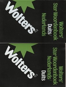 Wolters'Sterwoordenboek Nederlands- Duits en Duits - Nederlands