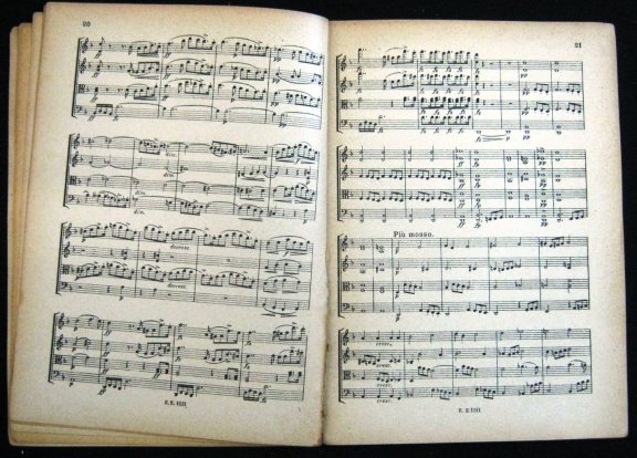 Schubert,Strijkkw. Nr.6 in D-groot ,ca.1920,gst - Afbeelding 4