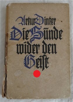 Boek, Die Sünde wider den Geist, Artur Dinter, 1921. - 1
