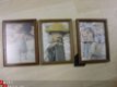 3 nostalgische kinderfoto in houten lijsten 15 x20 cm - 1 - Thumbnail
