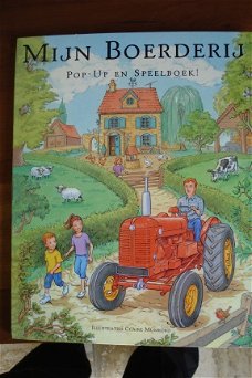 Mijn boerderij pop-up en speelboek. ills. Claire Mumford. Rijswijk, Elmar 2004	 Reis naar Boerderij