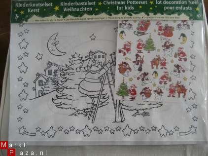 4 inkleurplacemats voor de Kerst - nr. 1