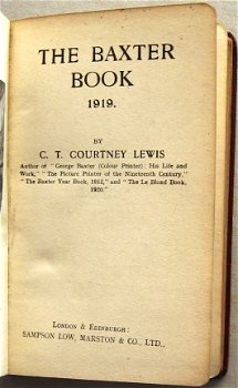 The Baxter Book 1919 Courtney C.T. Lewis - 3