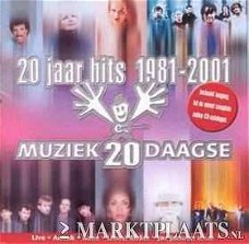 20 Jaar Hits 1981-2001 Muziek 20 Daagse VerzamelCD (Nieuw)