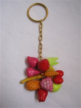 tassenhanger hippiemarkt kleurige hanger sleutelhanger - 2