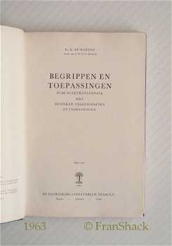 [1963] Begrippen en toepassingen, Koning de, Stam. - 2