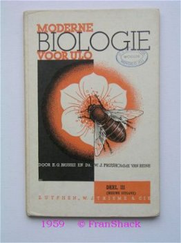 [1959] Moderne biologie dl III, Brusse ea, Thieme - 1