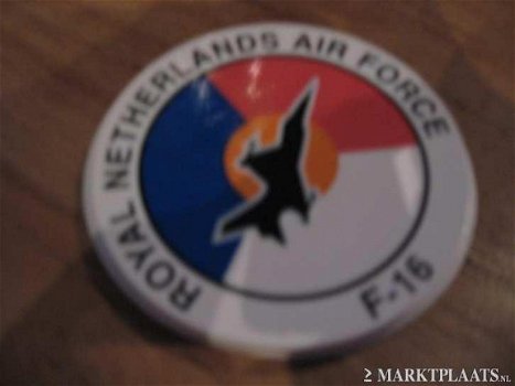 Royal Netherlands Air ForceSticker F 16 - 1