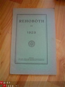 Rehobôth 1929, jaarboekje