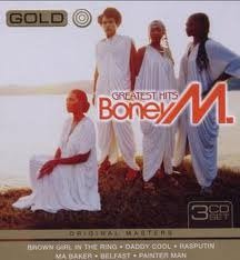 Boney M. - Gold - Greatest Hits (3 CDBox) (Luxe Metal Case, Collectorsitem) (Nieuw/Gesealed) - 1