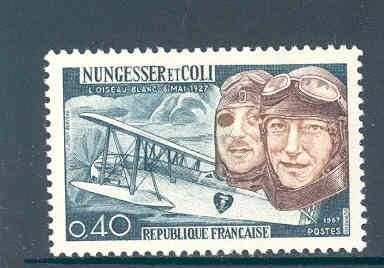Frankrijk 1967 Traversée aèrienne de l'Atlantique-Nord ** - 1