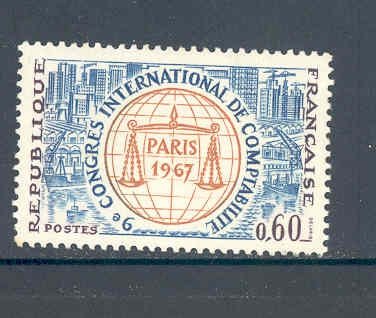 Frankrijk 1967 Congrès int. de comptabilité postfris - 1