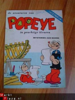 Popeye, Mysteries aan boord - 1