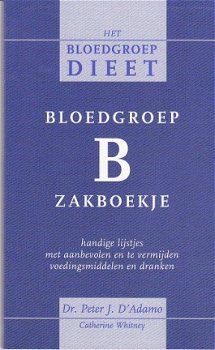 Peter d'Adamo: Bloedgroep B zakboekje - 1