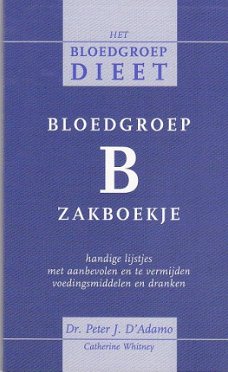 Peter d'Adamo: Bloedgroep B zakboekje