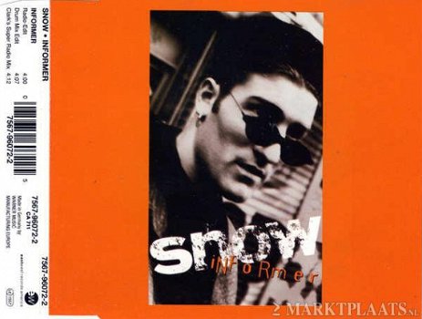 Snow - Informer 3 Track CDSingle - 1