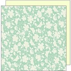 SALE NIEUW vel dubbelzijdig scrappapier Clover / Morning Meadow van SEI