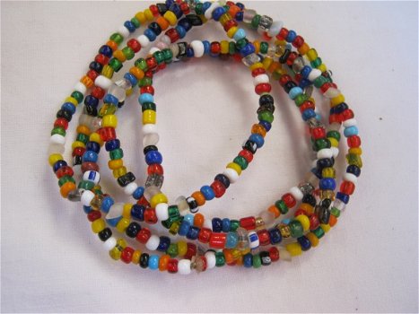 afrikaanse trade beads streng christmas beads handelskralen hippiemarkt - 1