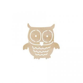 SALE NIEUW Wooden Flourishes Owl van Kaisercraft - 1