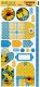 SALE NIEUW Cardstock stickervel Sunflower Tags 15 X 30 cm van Bo Bunny - 1 - Thumbnail