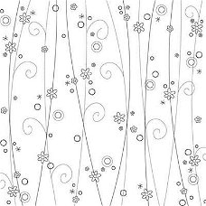 SALE NIEUW vel scrappapier White Floral Fancy van Doodlebug Designs