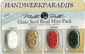 Glass Seed Bead Mini Pack projéct 01006 - 1