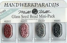 Glass Seed Bead Mini Pack projéct 01003 GERESERVEERD - 1