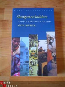 Slangen en ladders door Gita Mehta (over India)