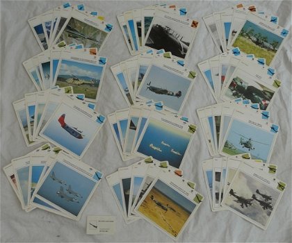 Prenten / Kaarten Verzameling, Vliegtuigen van de Wereld, 60 stuks. - 2