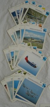 Prenten / Kaarten Verzameling, Vliegtuigen van de Wereld, 60 stuks. - 3