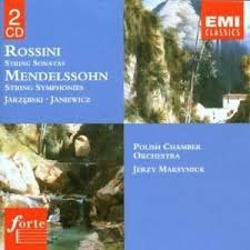 Gioacchino Rossini - Rossini: String Sonatas; Mendelssohn, Maksymiuk (2 CD) (Nieuw) - 1