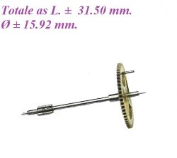 === Voorslagrad = Franse pendule = gebruikt === 26535