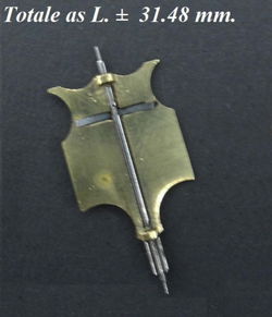 === Windvleugel Franse pendule = oud === 26534