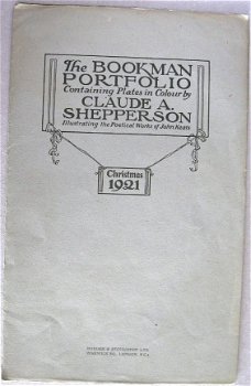 Christmas Bookman Portfolio 1921 Shepperson (ill) John Keats - 2