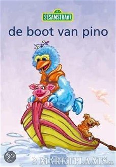 Stefan Boonen - Sesamstraat De Boot Van Pino (Hardcover/Gebonden)