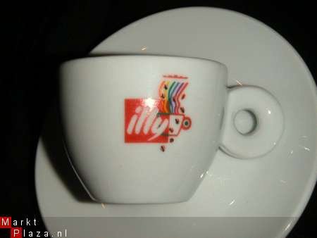 2 Kopjes en schoteltjes van Illy Av3o - Afbeelding 2