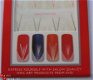 Nagel water Stickers van kiss, nail art WIT WHITE FRENCH 9 - 1 - Thumbnail