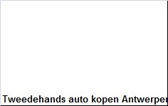 Tweedehands auto kopen Antwerpen Vlaanderen - 1