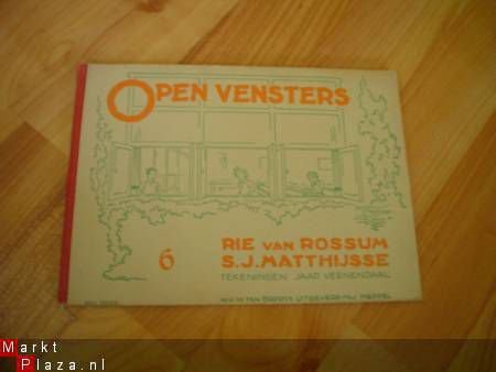 Open vensters deel 6 door Rie van Rossum en S.J. Matthijsse - 1