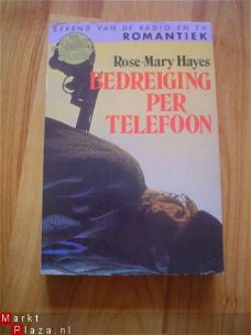 Bedreiging per telefoon door Rose-Mary Hayes