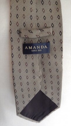 Stropdas Amanda 100% zijde - Afbeelding 3