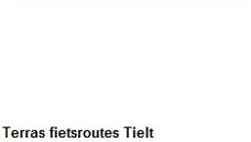 Terras fietsroutes Tielt