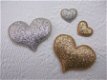 Glinster hart ~ 4 cm ~ Goud - 3 - Thumbnail