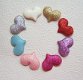 Glinster hart ~ 4 cm ~ Lila paars - 2 - Thumbnail