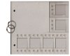 SALE NIEUW Fabscraps Die-Cut Chipboard Album Filmstrip + 2 Binder Rings - 1 - Thumbnail