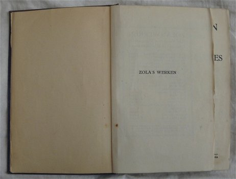 Boekje, Zola's Werken, Het Geluk Der Dames, Emile Zola, jaren'20. - 2