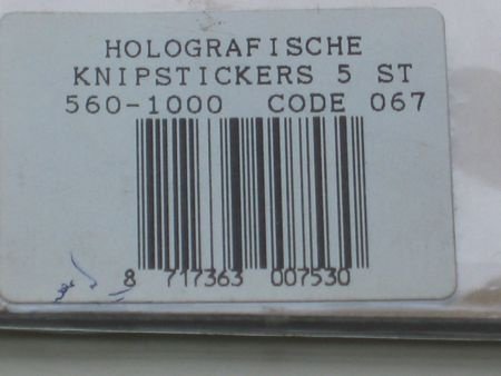 Holografische knipstickers --- nr. 067 --- MOBIEL NETWERK en meer... - 4