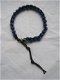 armband edelsteen kralen chan luu style donkerblauwe edelstenen lapis blauw - 1 - Thumbnail