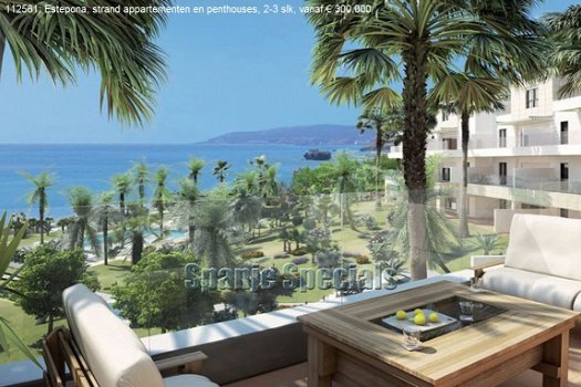 Strand appartementen penthouses te koop Estepona Costa del Sol - 1