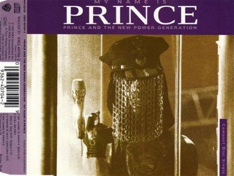 Prince And The New Power Generation* - My Name Is Prince 4 Track CDSingle - 1